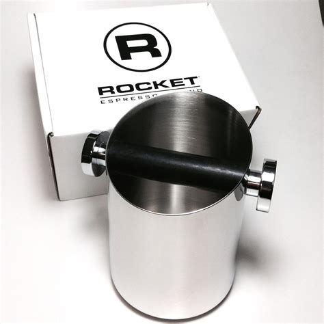 rocket stainless steel knock box|Rocket Espresso Knock Box, Stainless Steel.